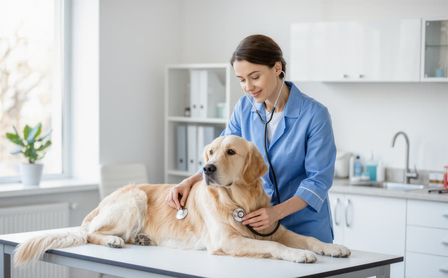 Consulta veterinária